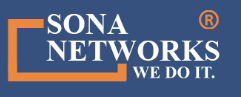 Sona Networks Pvt Ltd  - A modern logo representing growth and connectivity in IT services and network consulting